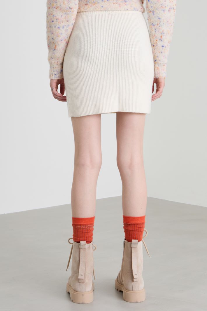 Minigonna in maglia
