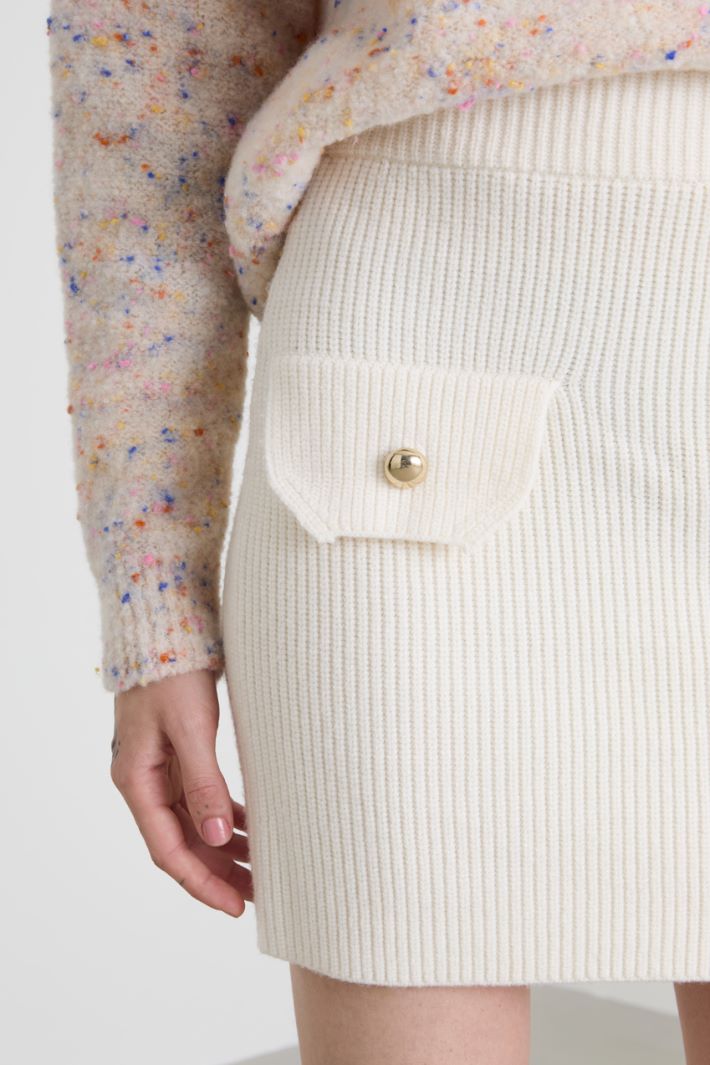 Minigonna in maglia