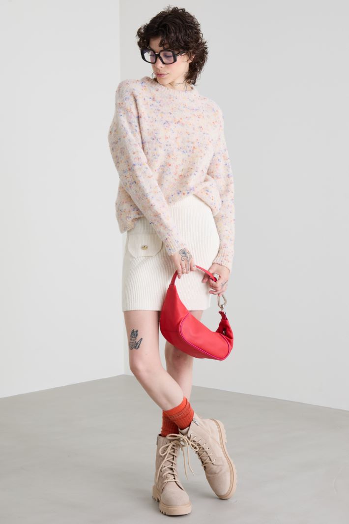 Minigonna in maglia