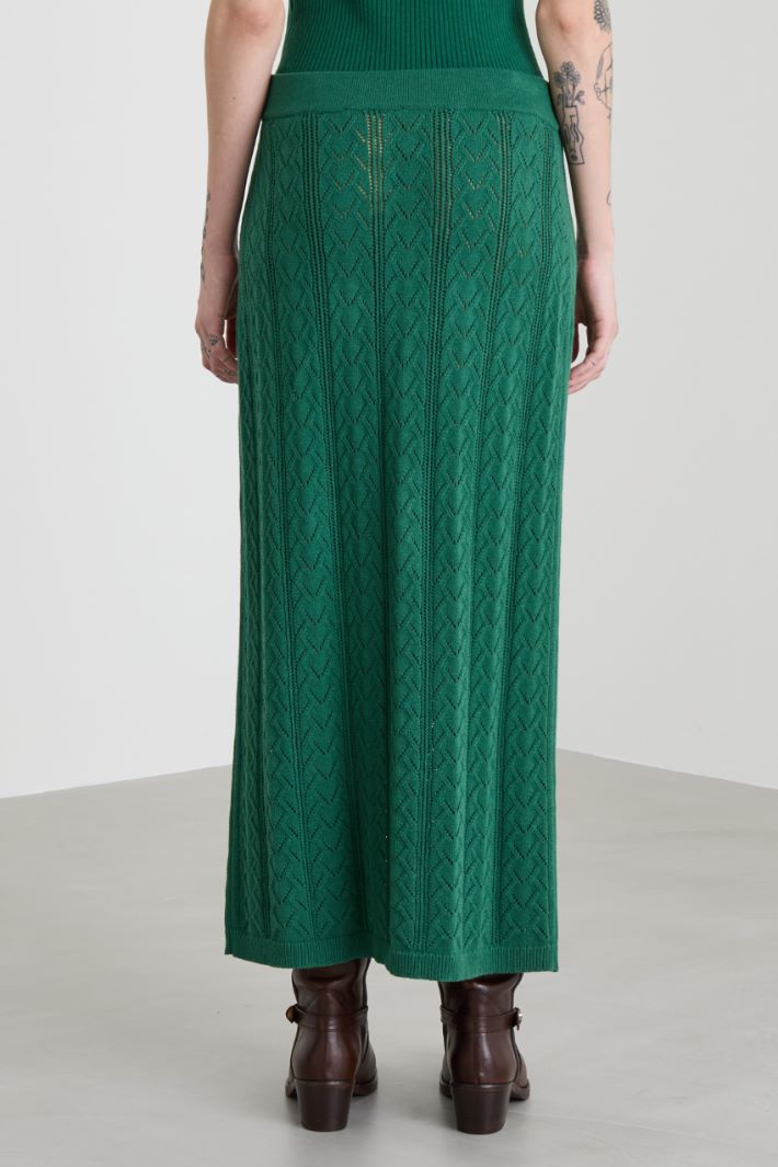Crochet-knit skirt Intrend - 3