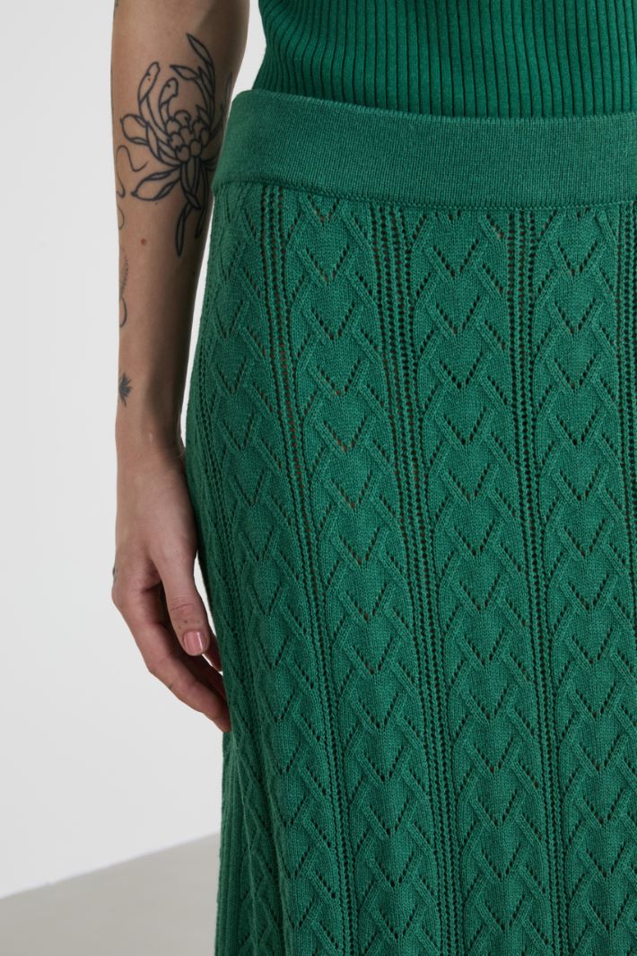 Crochet-knit skirt Intrend - 2