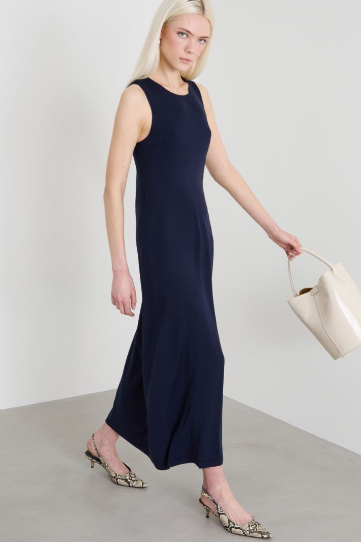 Sleeveless knit dress Intrend - 2
