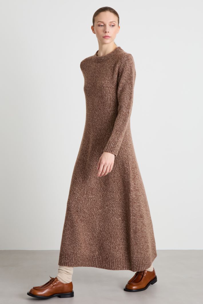 Wool-knit dress Intrend - 2