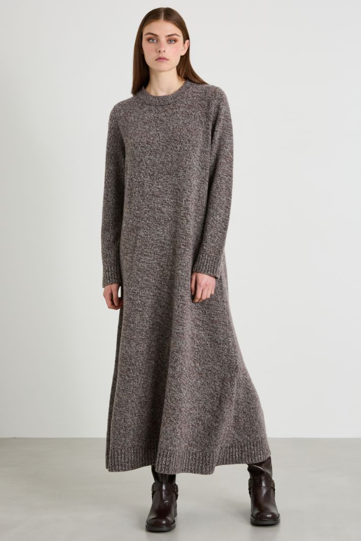 Wool-knit dress Intrend - 2
