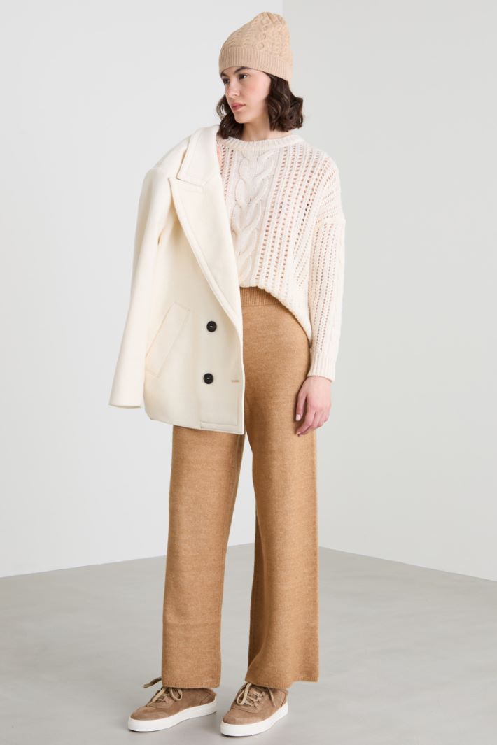 Pantaloni in maglia