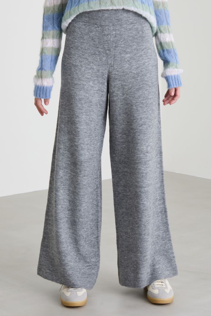 Pantaloni in maglia Intrend - 2
