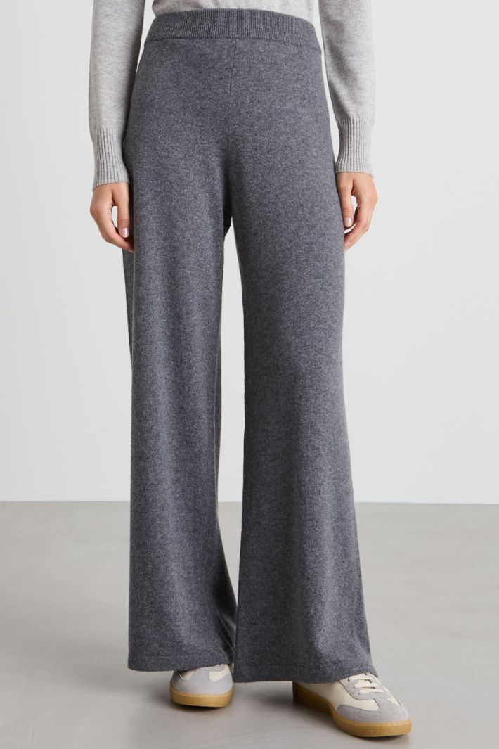 Pantaloni morbido in maglia Intrend - 2