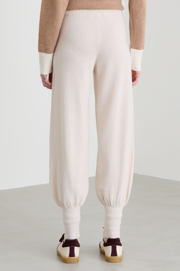 Pantaloni jogger in maglia Intrend - 3