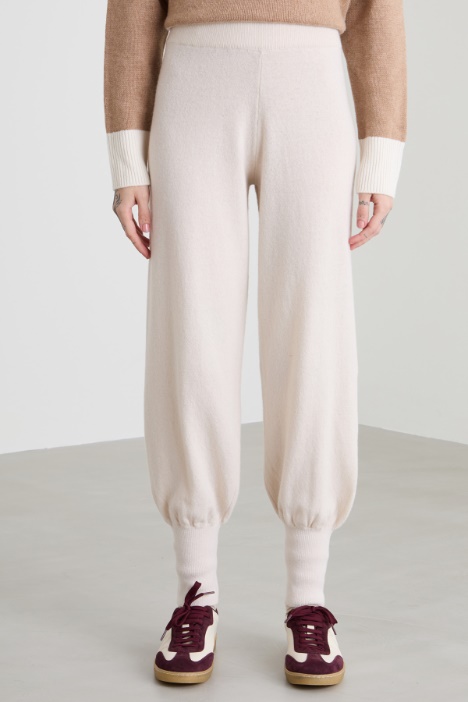 Pantaloni jogger in maglia
