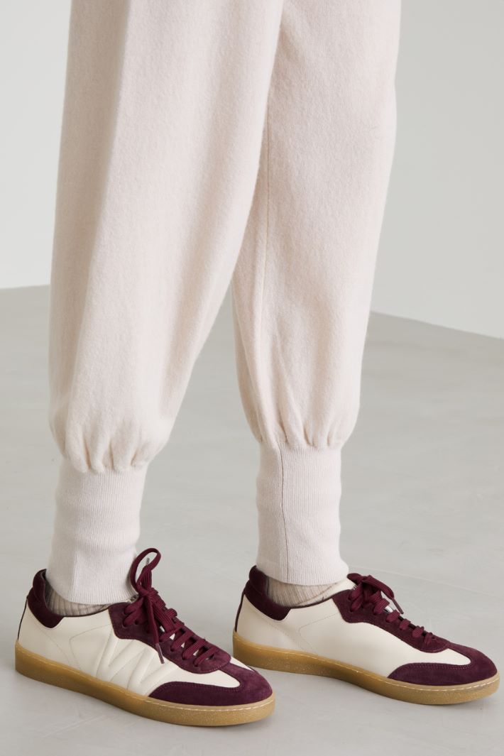 Pantaloni jogger in maglia Intrend - 4
