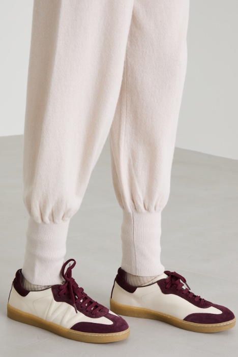 Pantaloni jogger in maglia