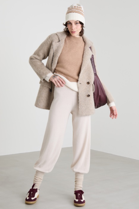 Pantaloni jogger in maglia Intrend