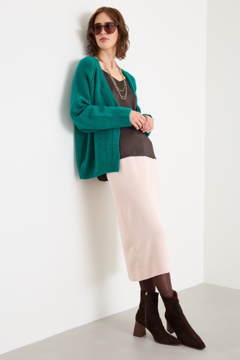 Wool and viscose cardigan Intrend