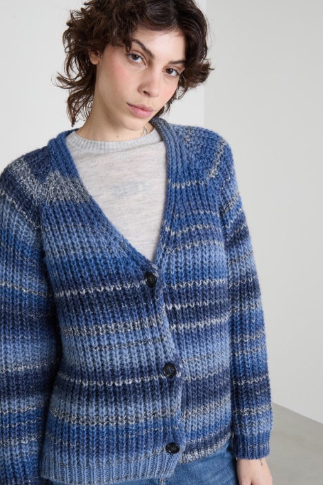 Cárdigan ombré
