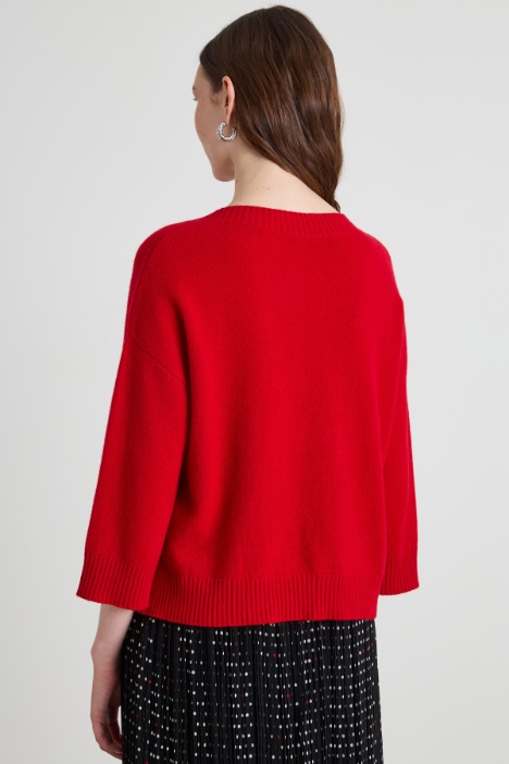 Maglia con scollo a V