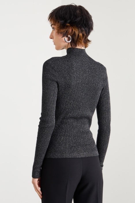 Dolcevita lamè a goccia