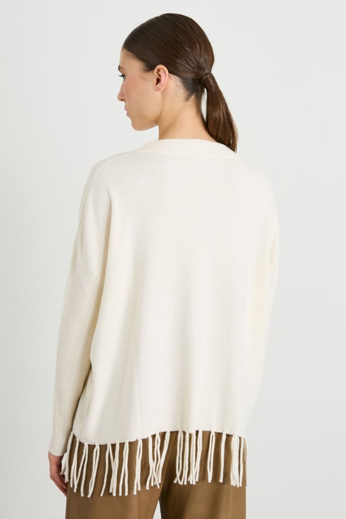 Maglia con frange