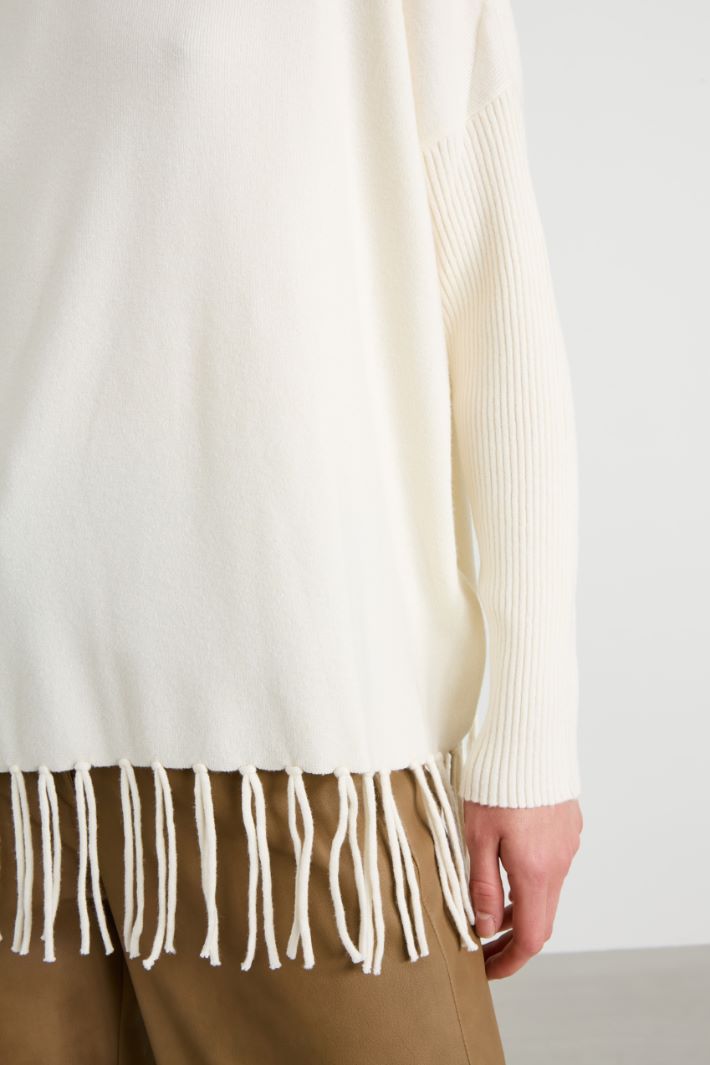 Maglia con frange