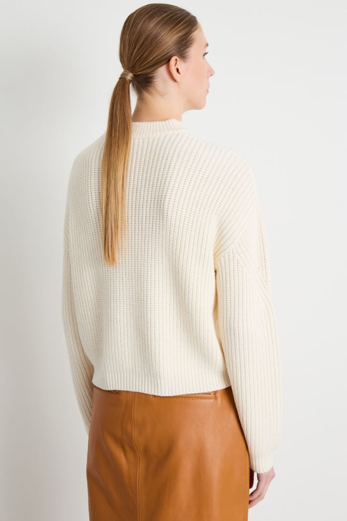 Ribbed sweater Intrend - 2