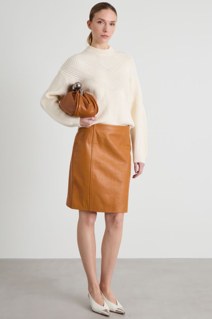 Ribbed sweater Intrend - 3