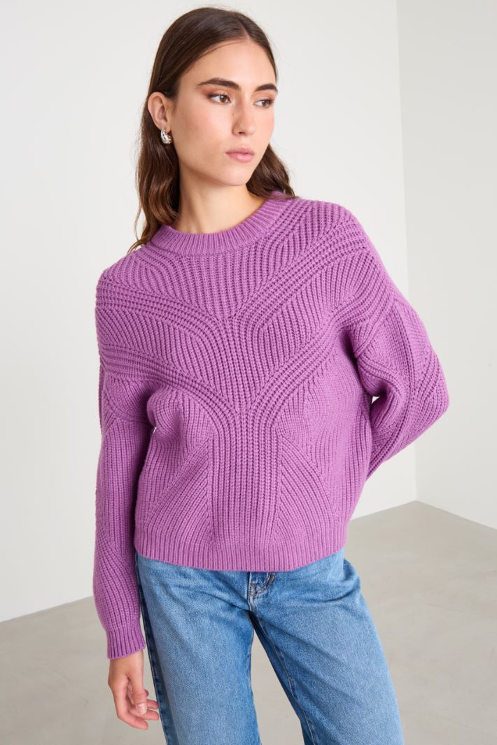 Maglia a coste Intrend