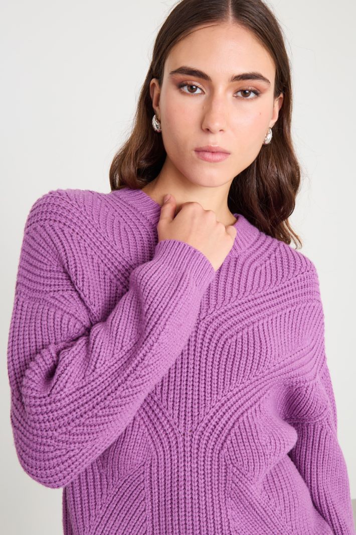 Maglia a coste Intrend - 4