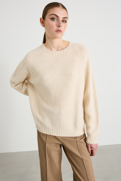 Alpaca and cotton sweater Intrend