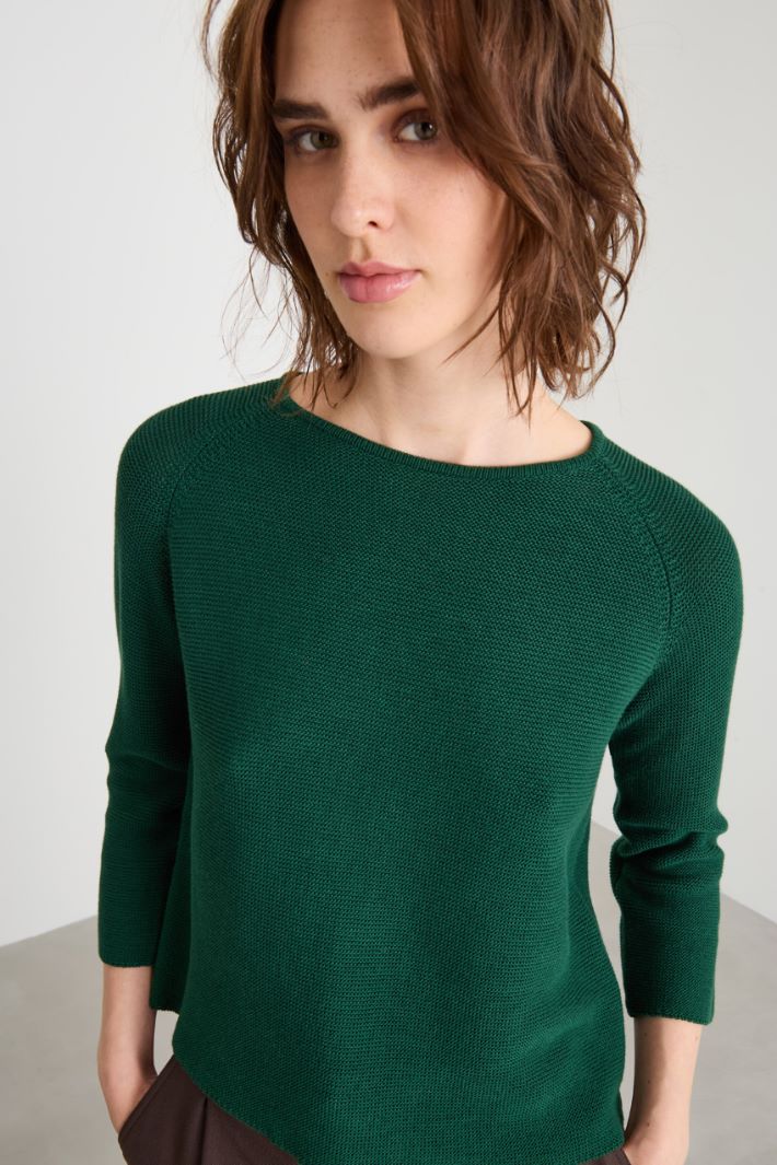 Cotton sweater Intrend - 3