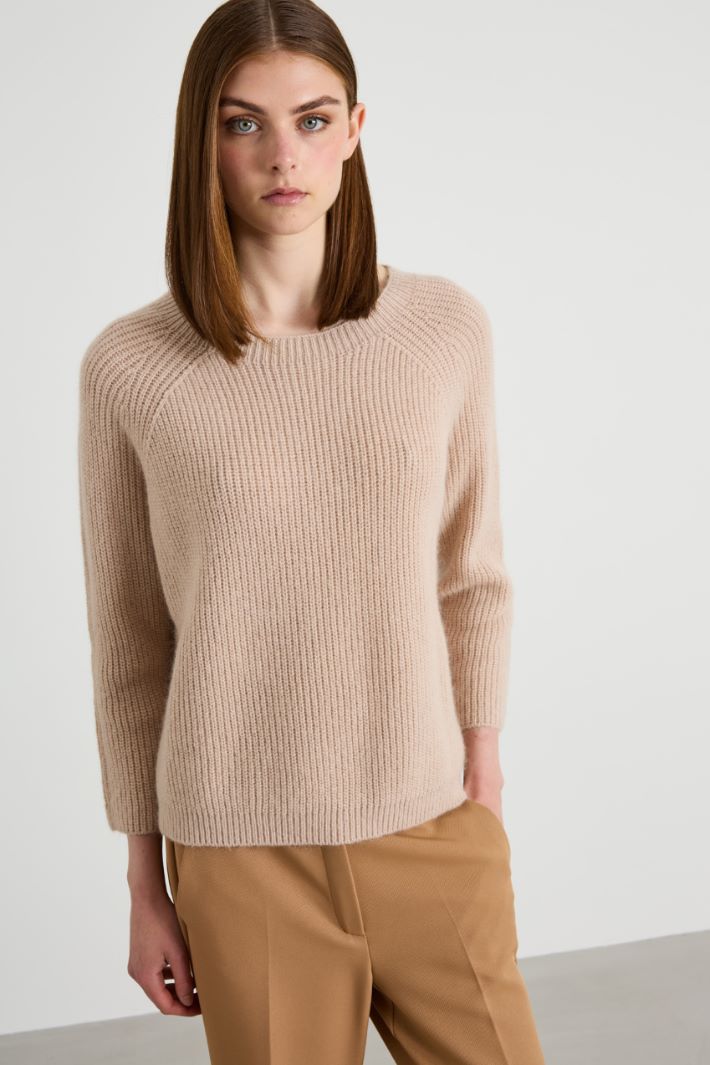 Mohair yarn sweater Intrend