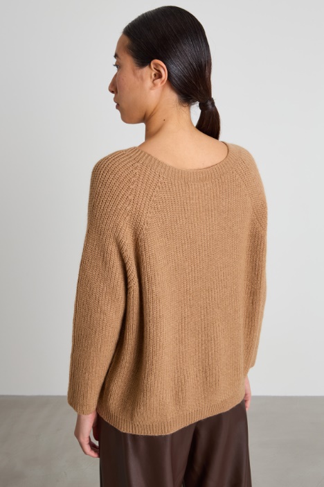 Maglia in filato di mohair