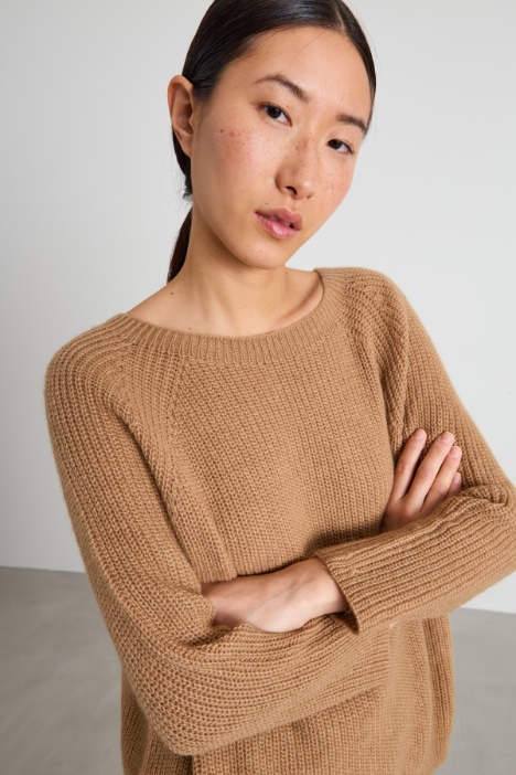 Maglia in filato di mohair