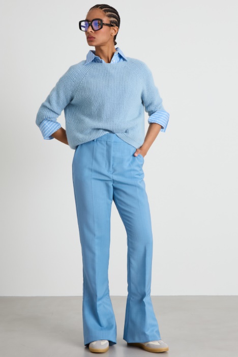 Mohair yarn sweater Intrend