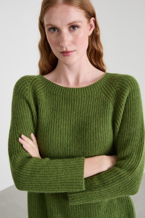 Maglia in filato di mohair