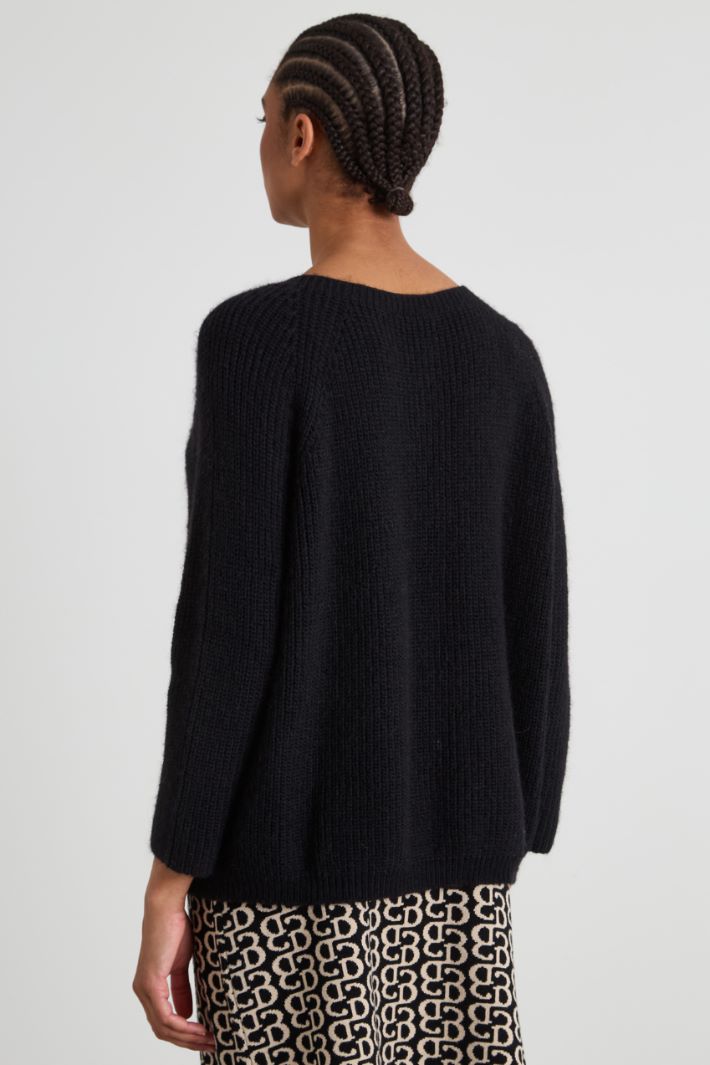 Mohair yarn sweater Intrend - 2