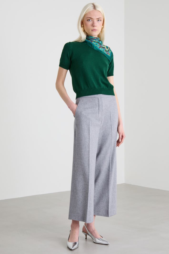 T-shirt in filato di cotone Intrend - 3