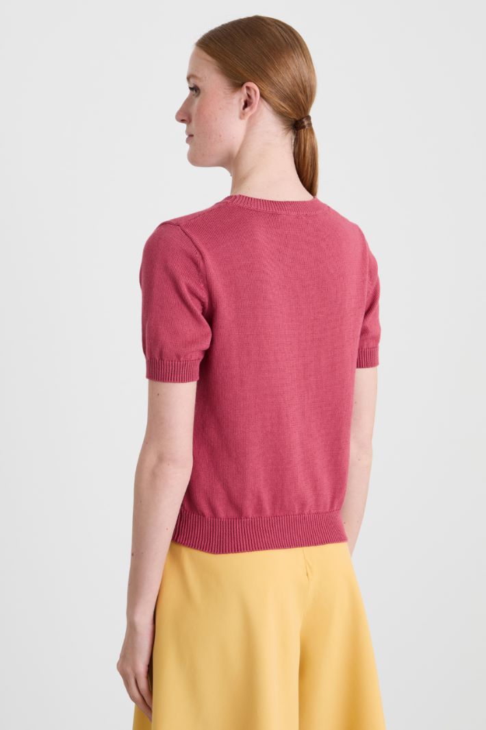 T-shirt in filato di cotone Intrend - 2