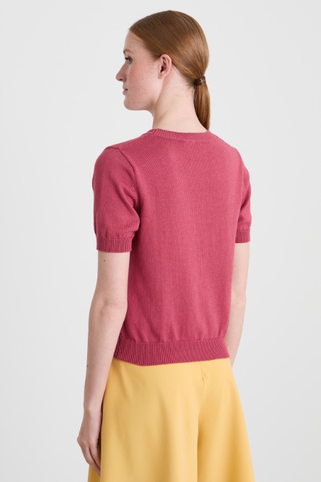 T-shirt in filato di cotone