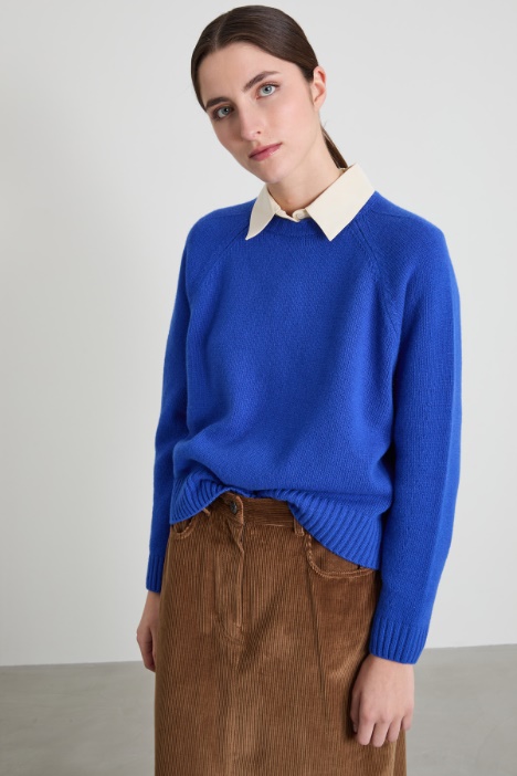 Loose-fit wool sweater Intrend