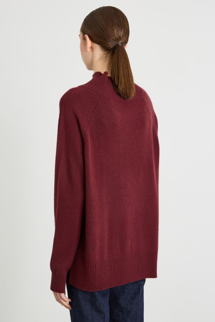 Cashmere yarn polo-neck sweater Intrend - 2