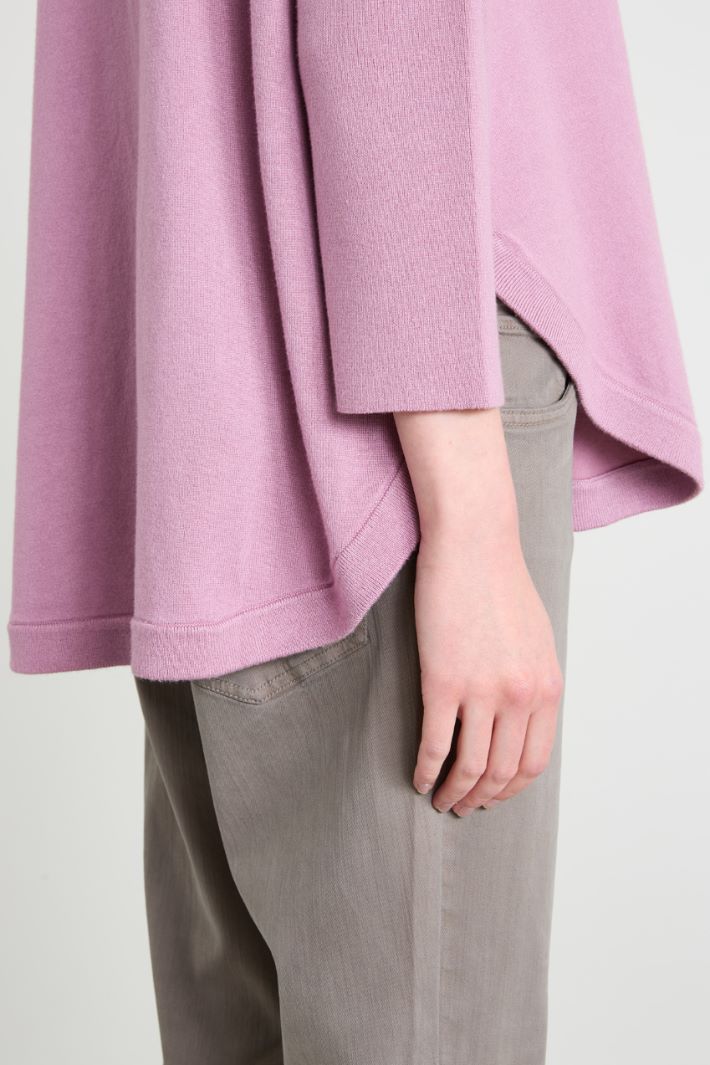 Rounded-hem sweater Intrend - 4