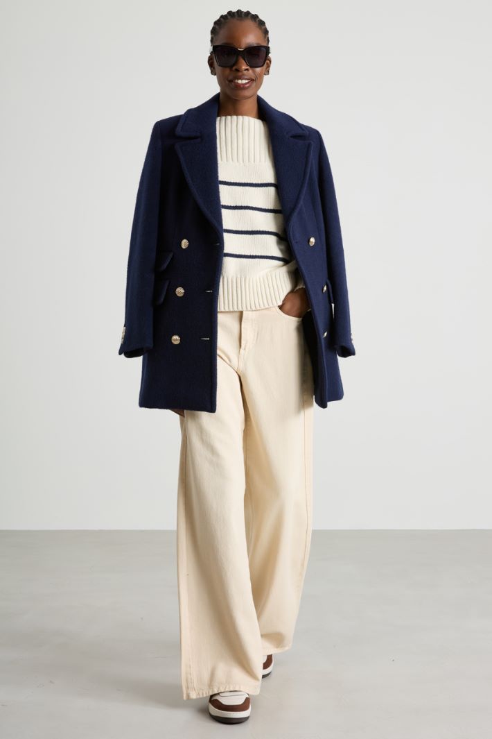 Boat neck sweater Intrend