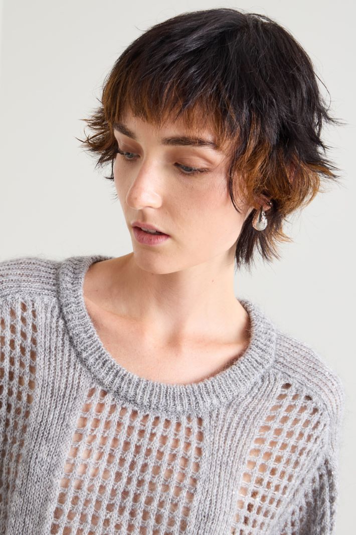 Cropped sweater Intrend - 4