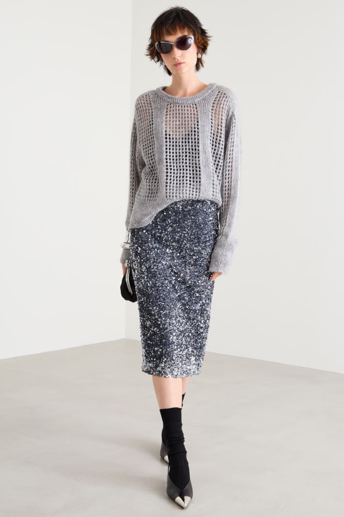 Cropped sweater Intrend - 3