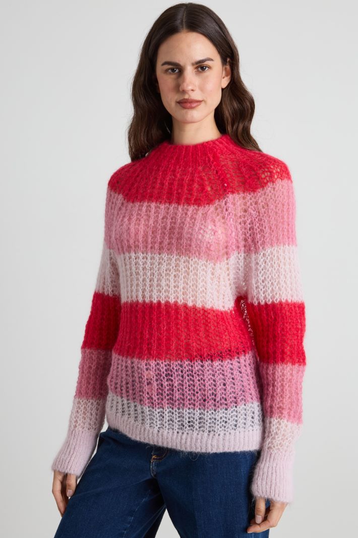 Mohair and alpaca sweater Intrend