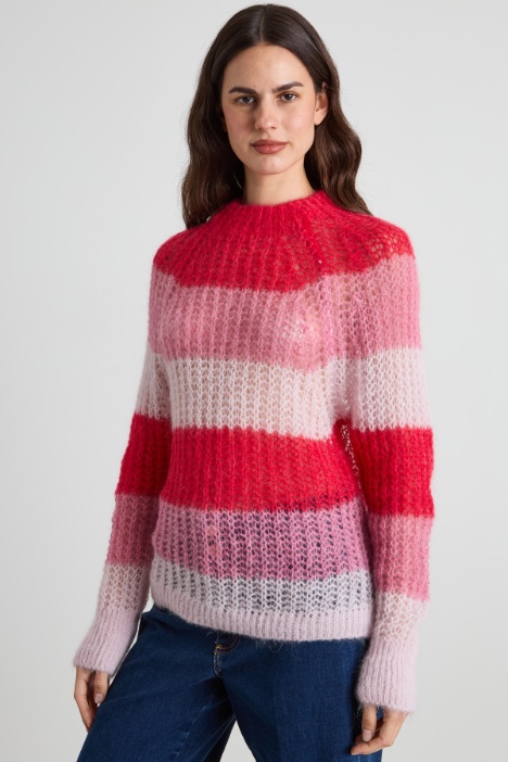 Maglia in mohair e alpaca Intrend