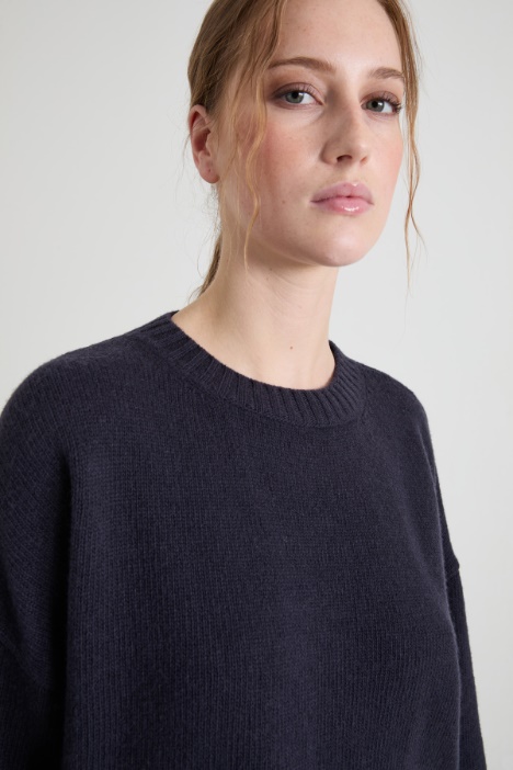 Maglia morbida in pura lana