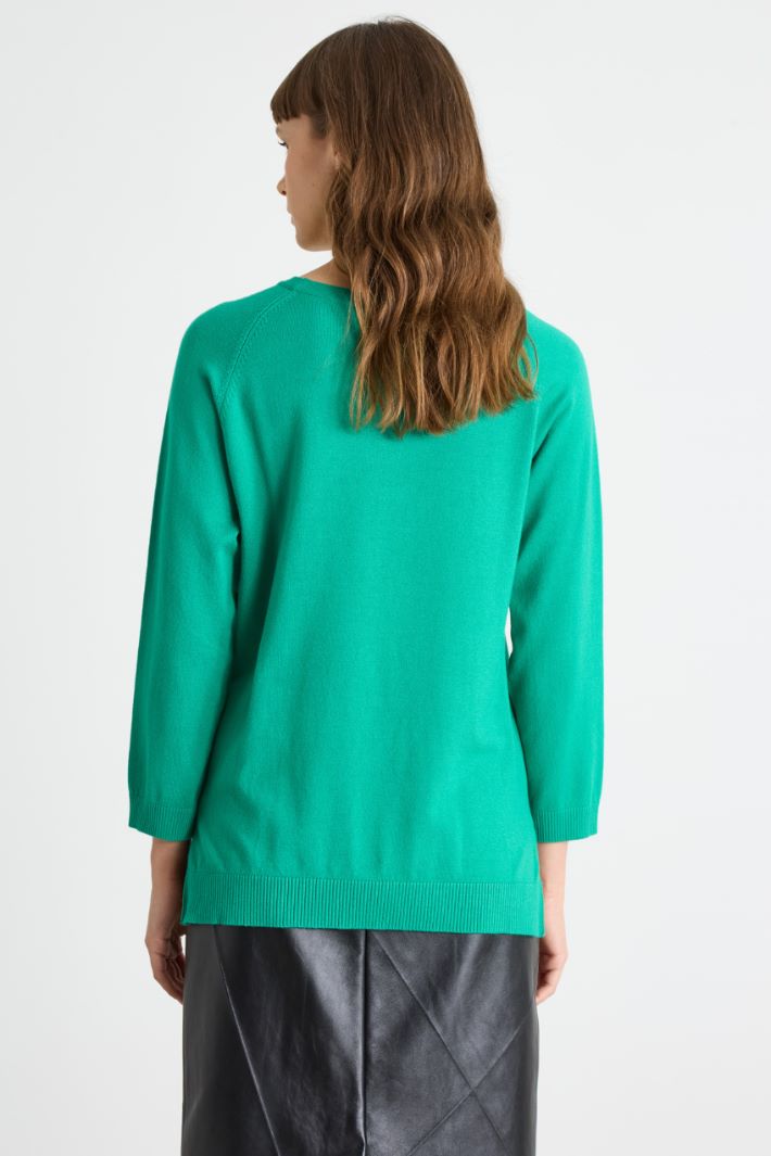 Raglan-sleeve sweater Intrend - 4