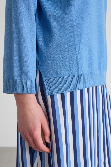 Maglia con maniche raglan