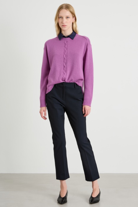 Maglia con treccia Intrend - 3