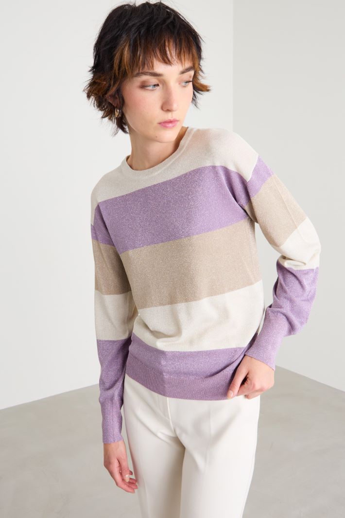 Maglia con lurex Intrend